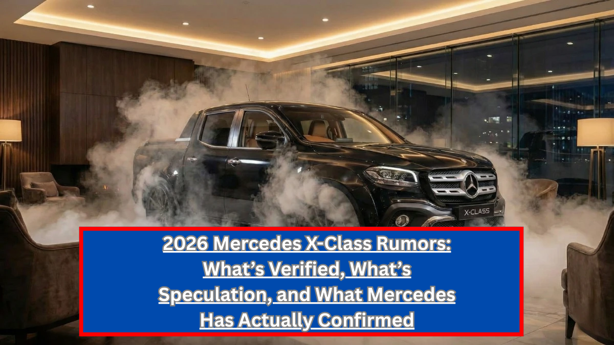 2026 Mercedes X-Class Rumors: What’s Verified