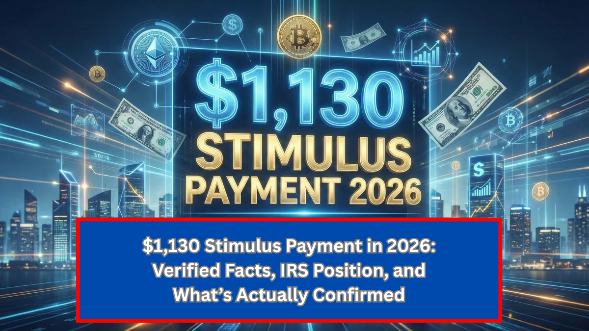 $1,130 Stimulus Payment in 2026