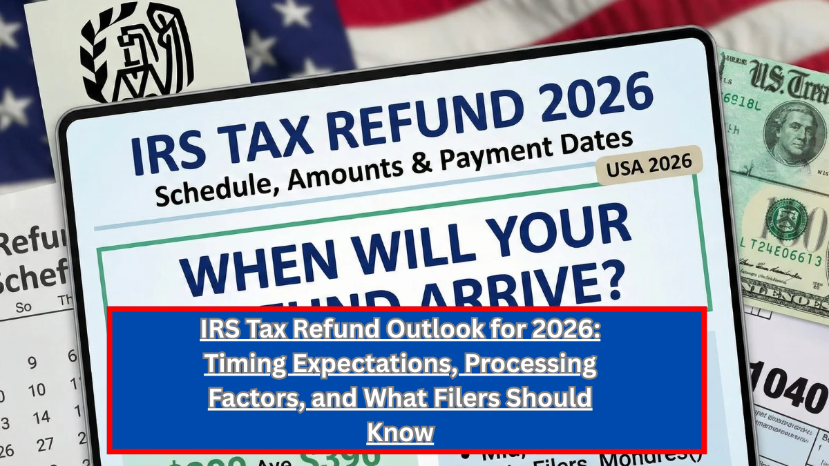IRS Tax Refund Schedule for 2026: Timing Expectations, Processing Flow, and What to Know