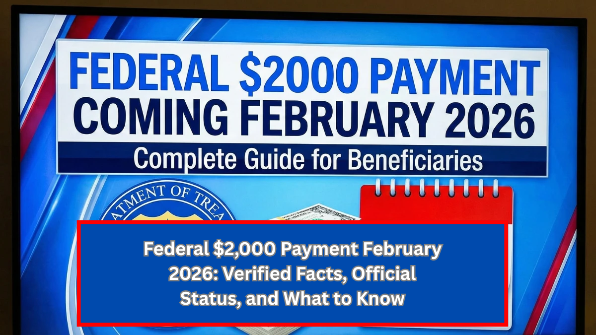 Federal $2,000 Payment February 2026