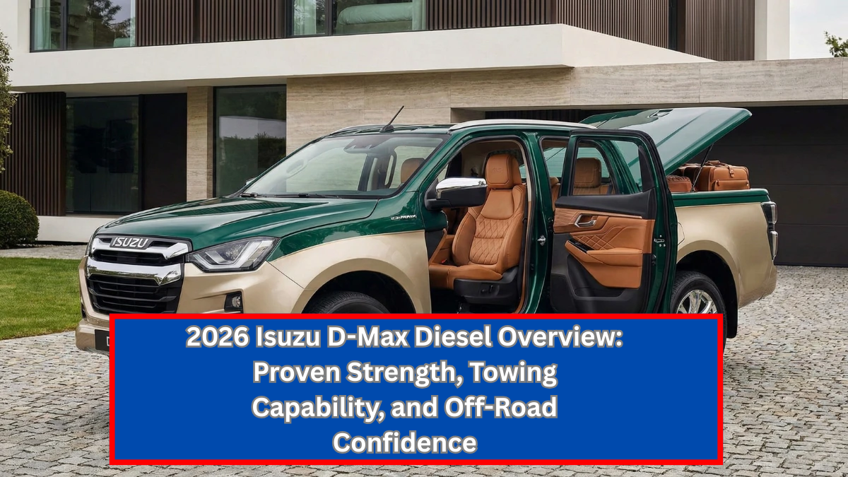 2026 Isuzu D-Max Diesel Overview