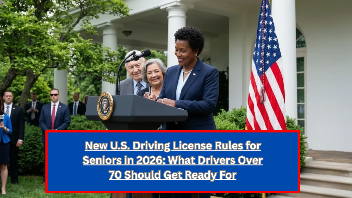 New U.S. Driving License Rules for Seniors in 2026: What Drivers Over 70 Should Get Ready For
